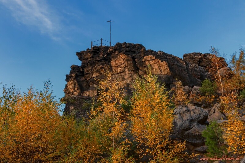 Der Großvaterfelsen bei Blankenburg