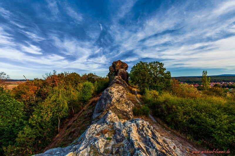Der Kamelfelsen bei Westerhausen