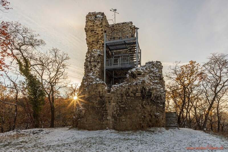 Die Burgruine Lauenburg bei Stecklenberg