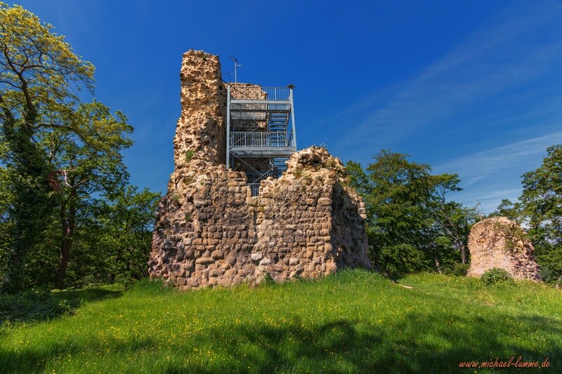 Die Burgruine Lauenburg bei Stecklenberg