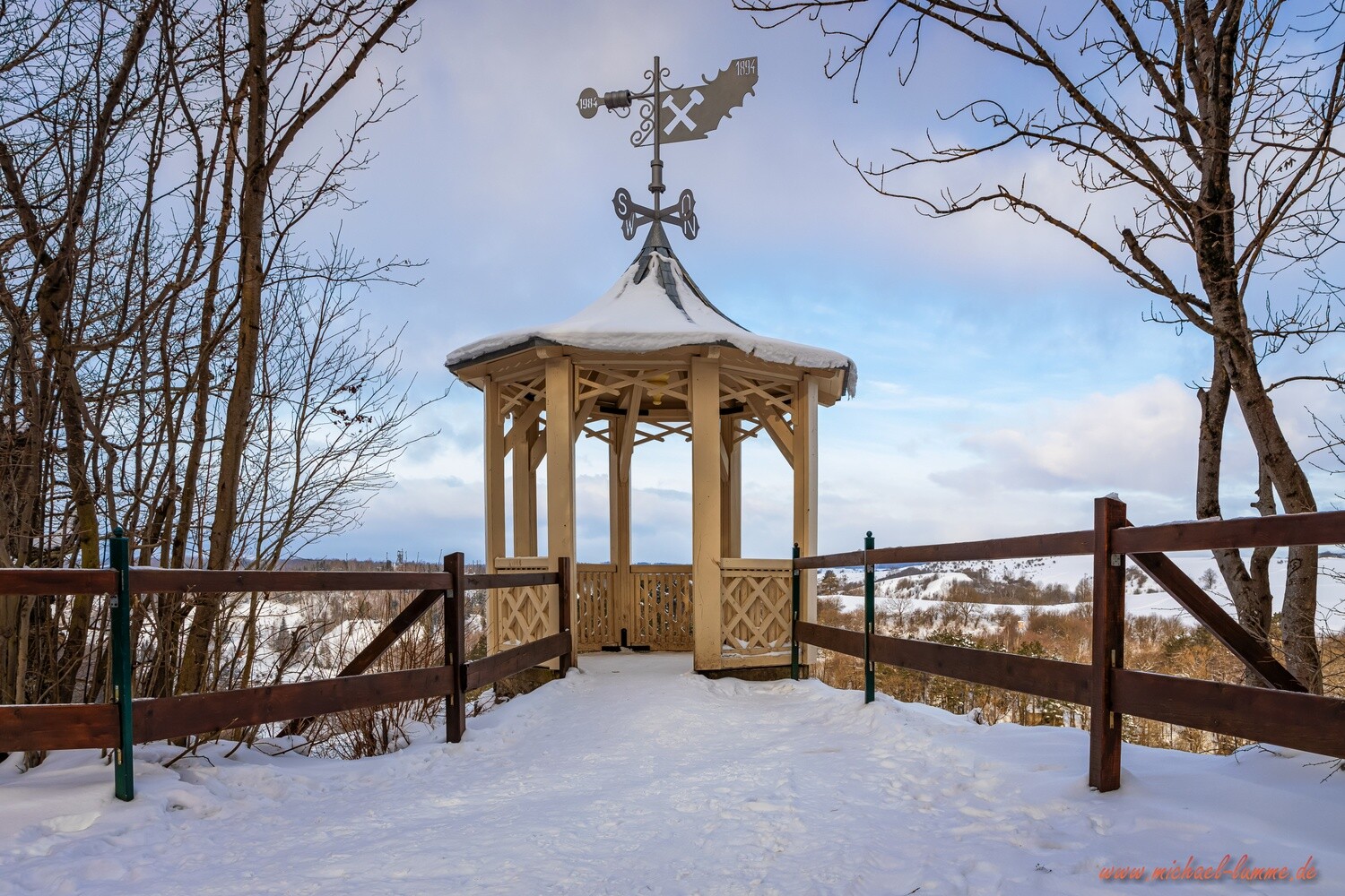 Der Pavillon auf dem Hohen Kleef