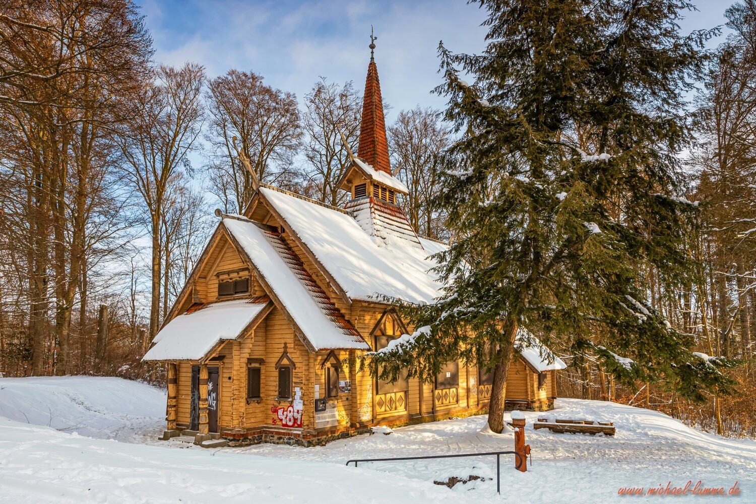 Die Stabkirche Stiege