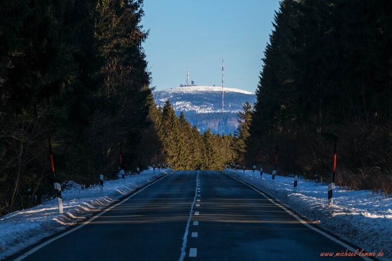Brockenblick von Clausthal-Zellerfeld