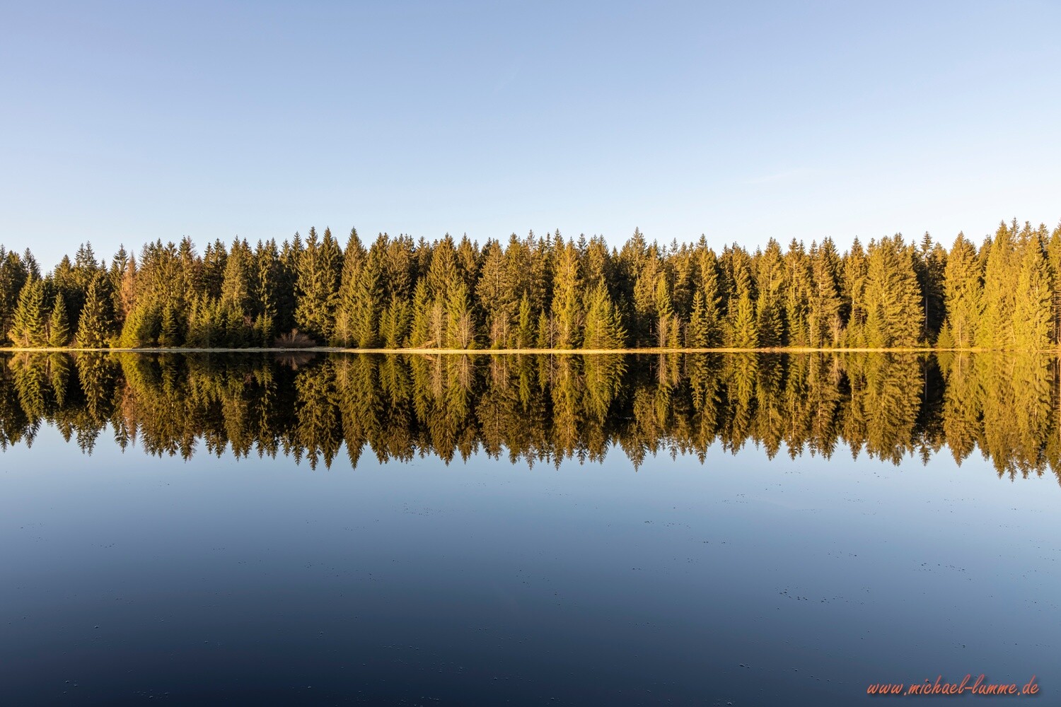 Der Fortuner Teich bei Clausthal-Zellerfeld