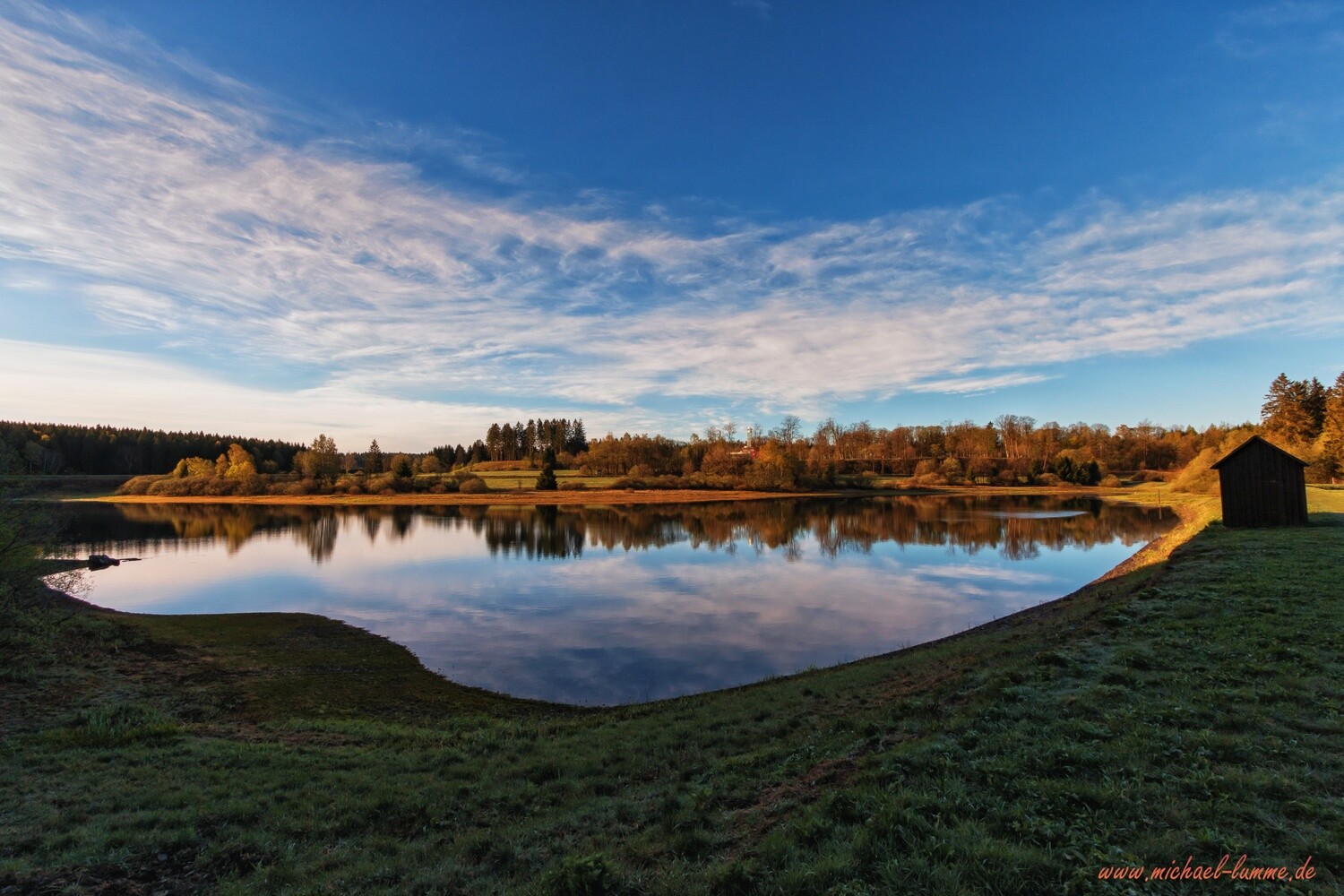 Der Fortuner Teich bei Clausthal-Zellerfeld