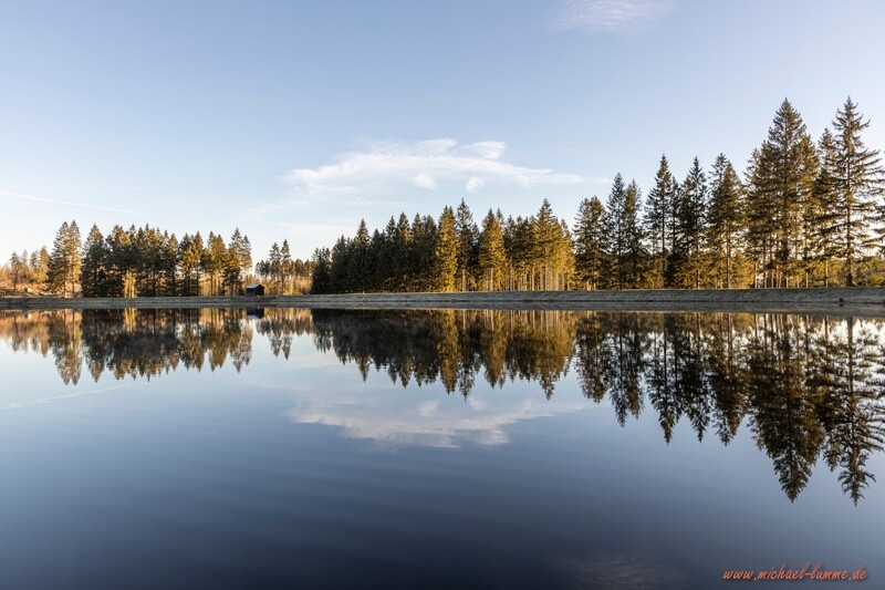 Der Fortuner Teich bei Clausthal-Zellerfeld