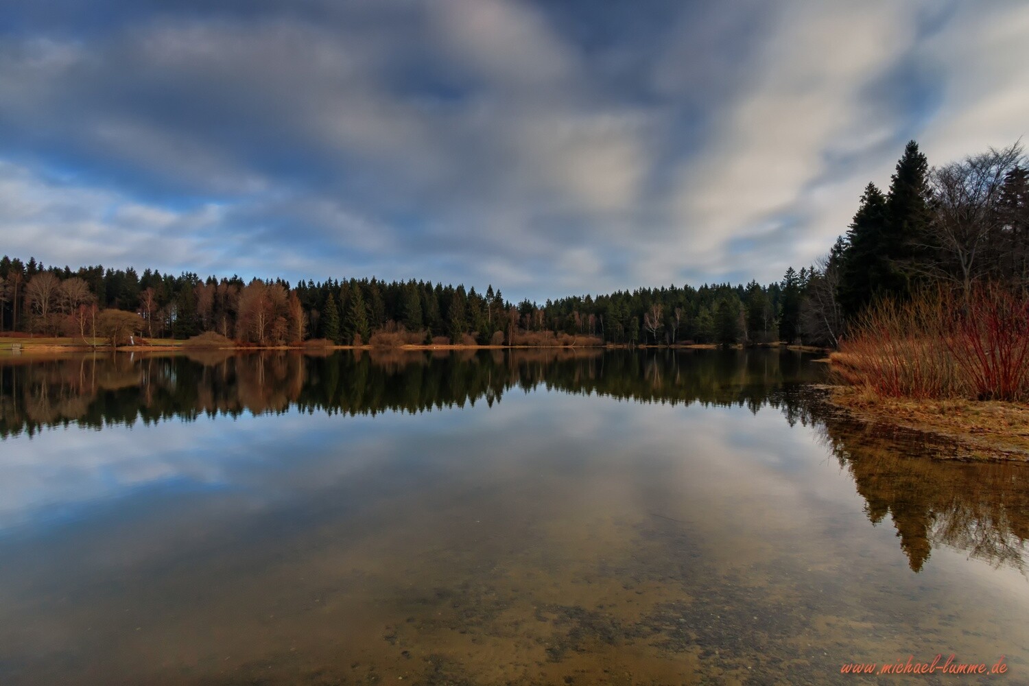 Der Hausherzberger Teich bei Clausthal-Zellerfeld