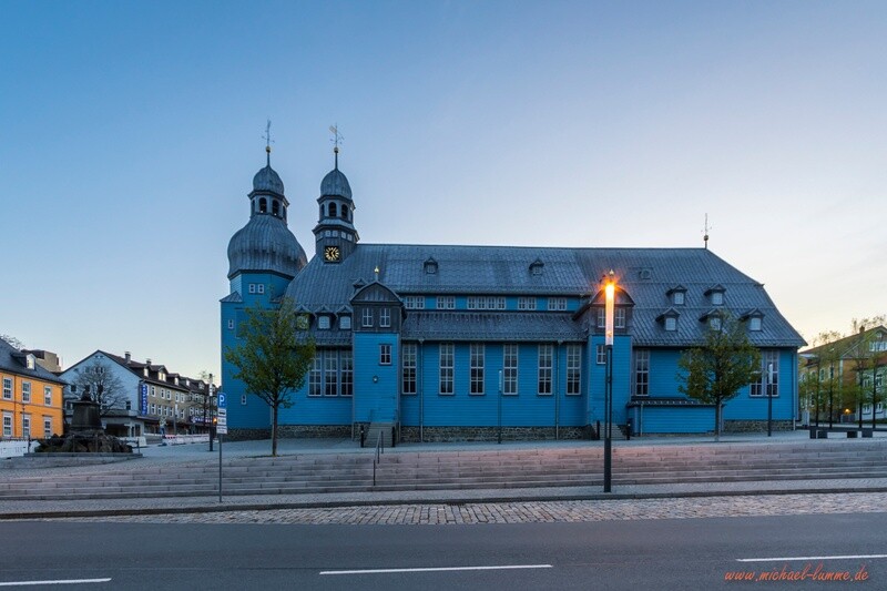 Die Marktkirche in Clausthal-Zellerfeld