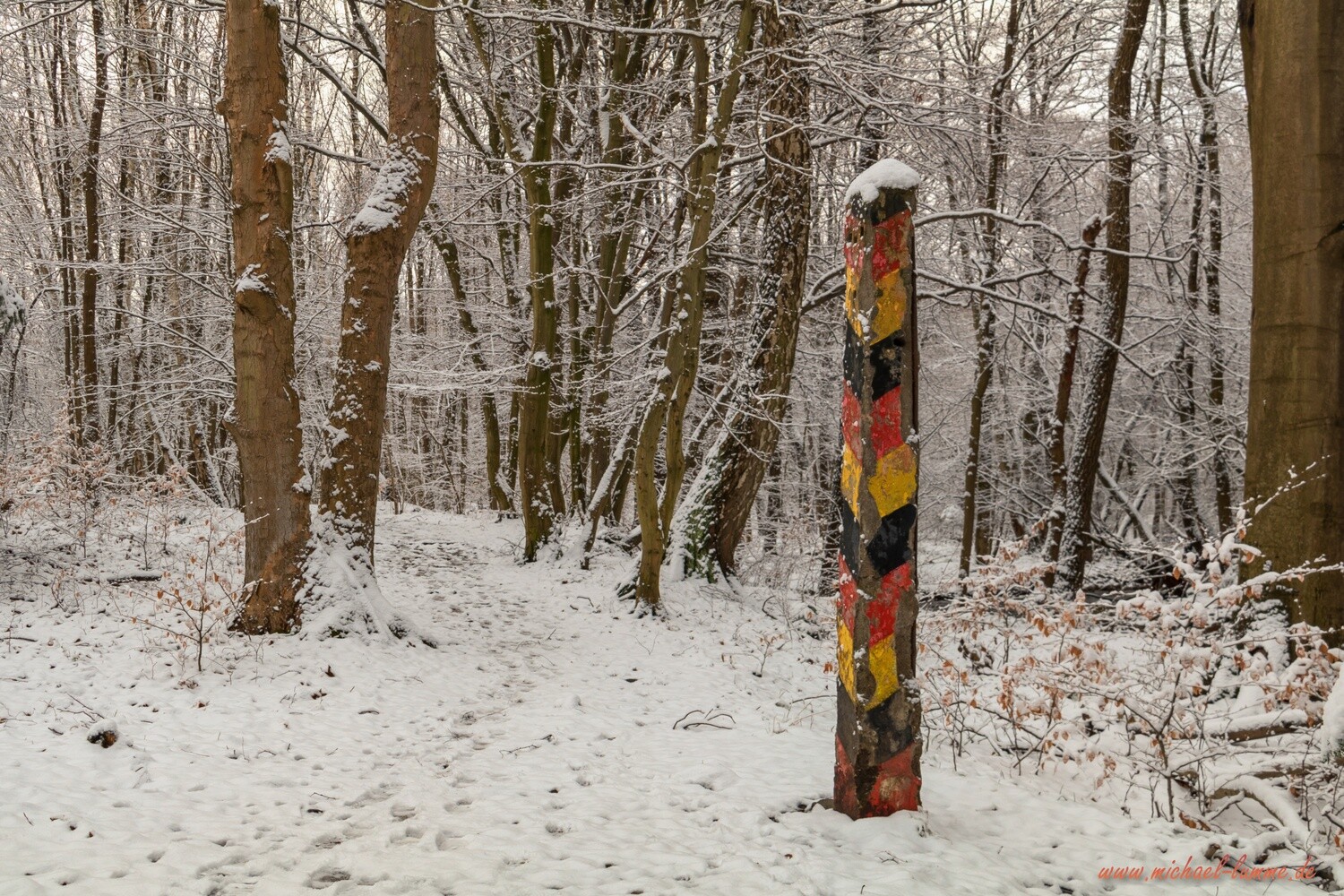 Der Grenzwanderweg im Eckertal