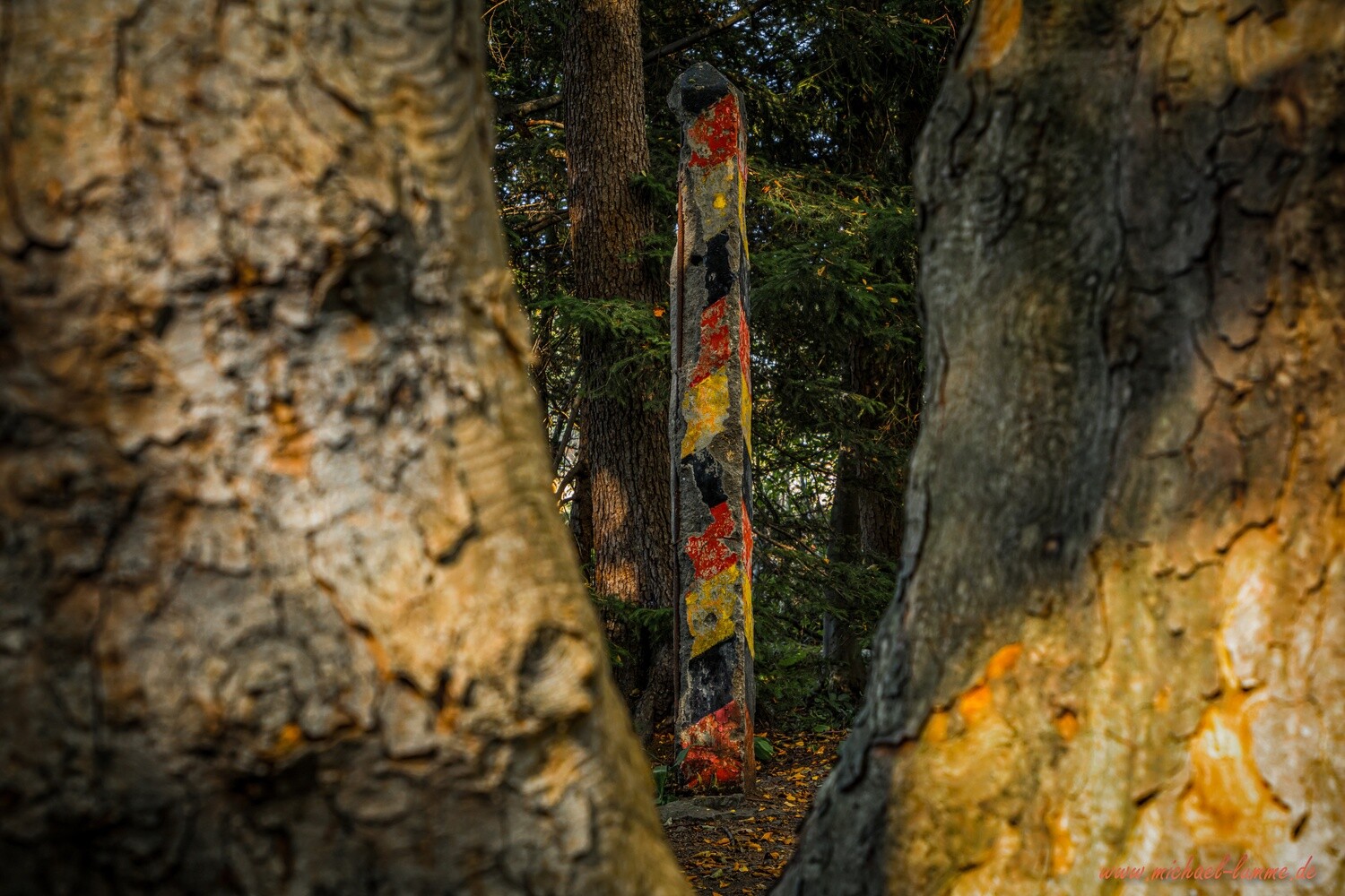 Der Grenzwanderweg im Eckertal