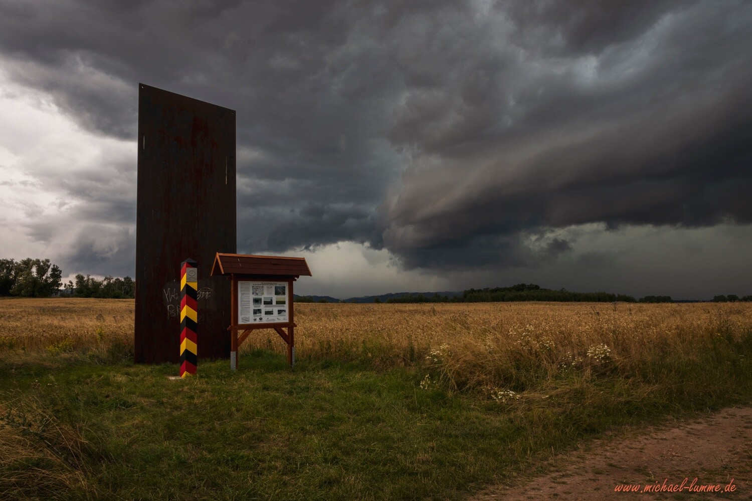 Das Grenzdenkmal bei Abbenrode