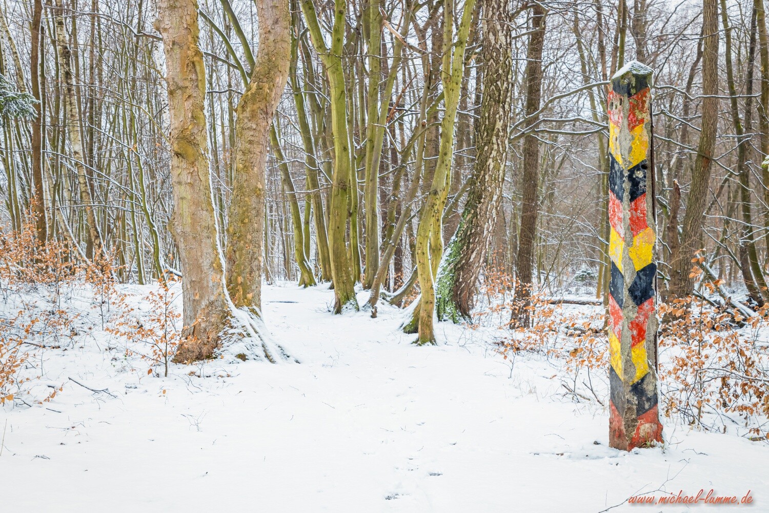 Der Grenzwanderweg im Eckertal