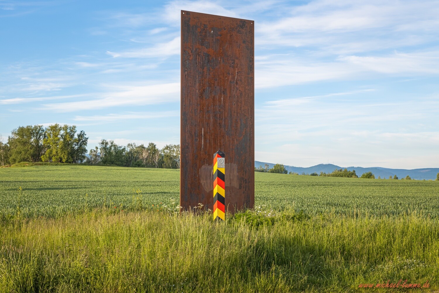 Das Grenzdenkmal bei Abbenrode