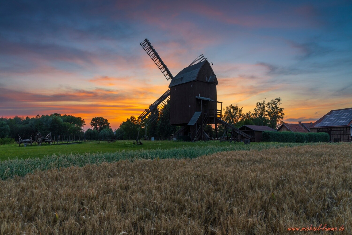 Bockwindmühle &quot;Mathilde&quot; in Danstedt