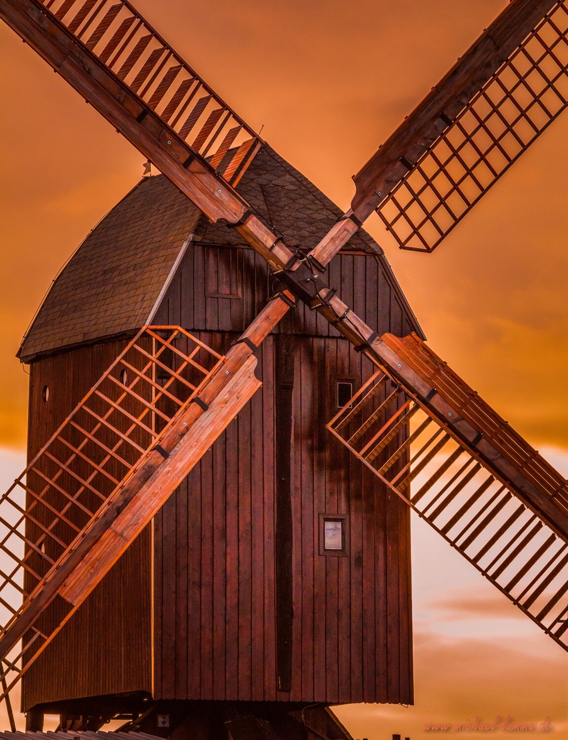 Bockwindmühle &quot;Mathilde&quot; in Danstedt
