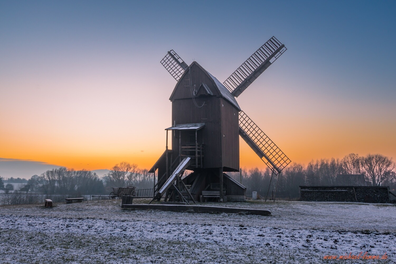 Bockwindmühle &quot;Mathilde&quot; in Danstedt