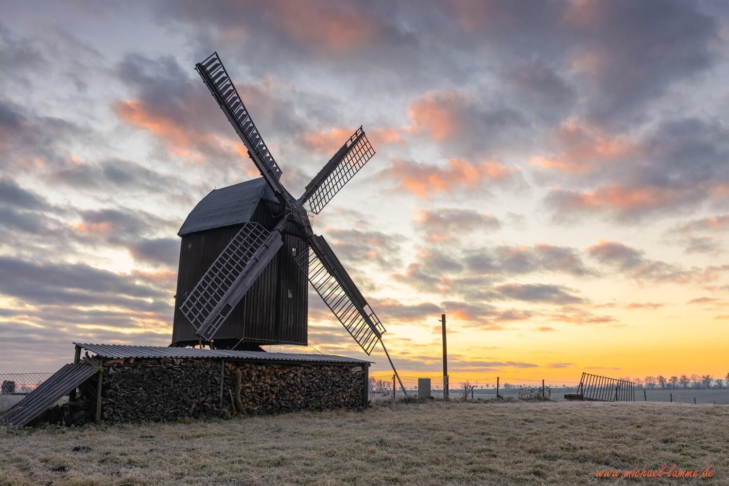 Bockwindmühle &quot;Mathilde&quot; in Danstedt