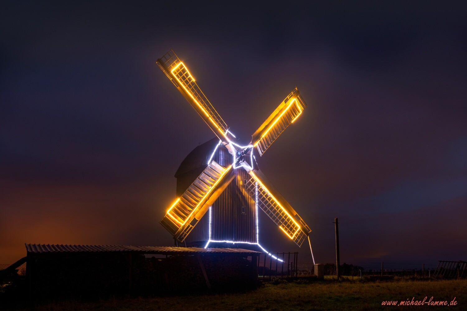 Bockwindmühle &quot;Mathilde&quot; in Danstedt