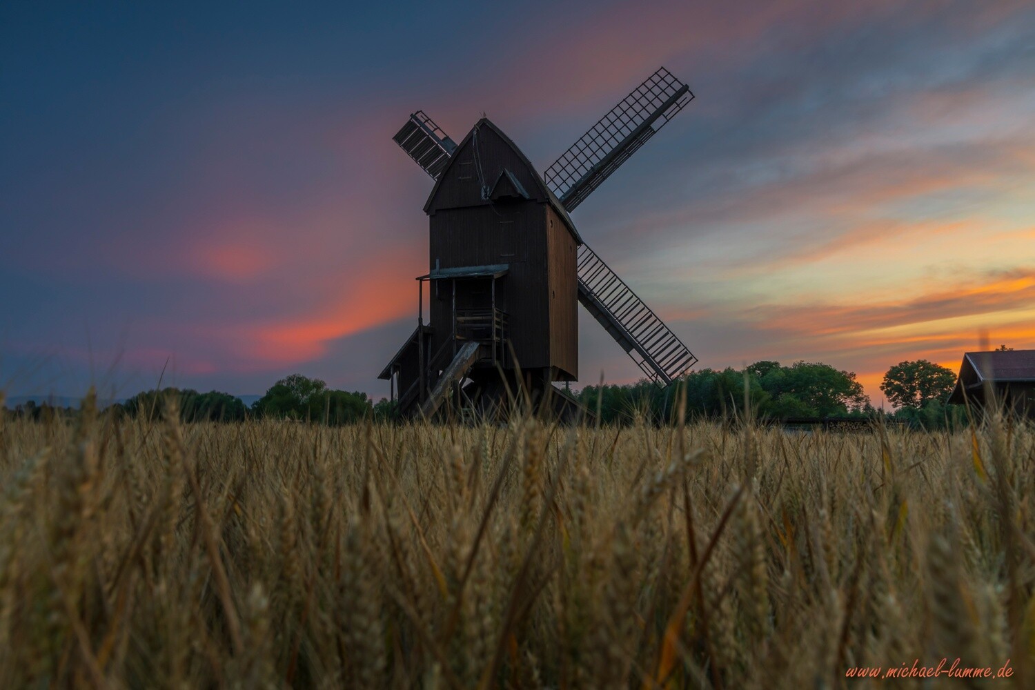 Bockwindmühle &quot;Mathilde&quot; in Danstedt