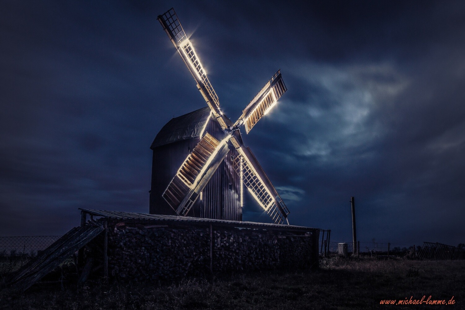 Bockwindmühle &quot;Mathilde&quot; in Danstedt