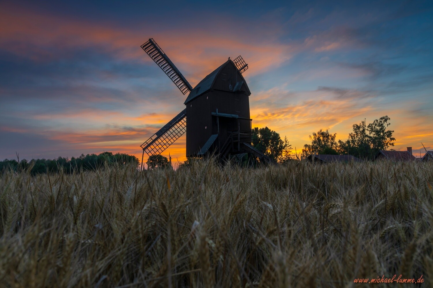 Bockwindmühle &quot;Mathilde&quot; in Danstedt