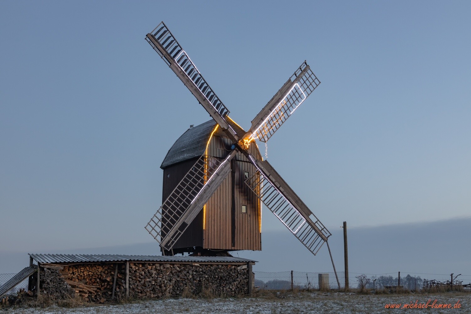 Bockwindmühle &quot;Mathilde&quot; in Danstedt