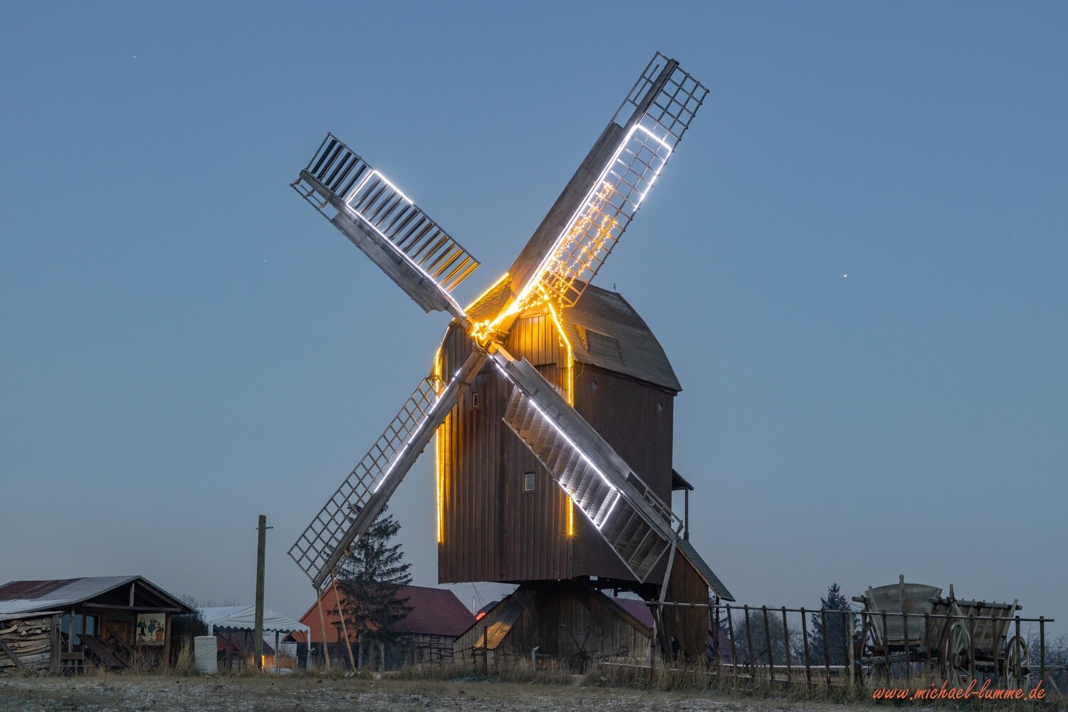 Bockwindmühle &quot;Mathilde&quot; in Danstedt