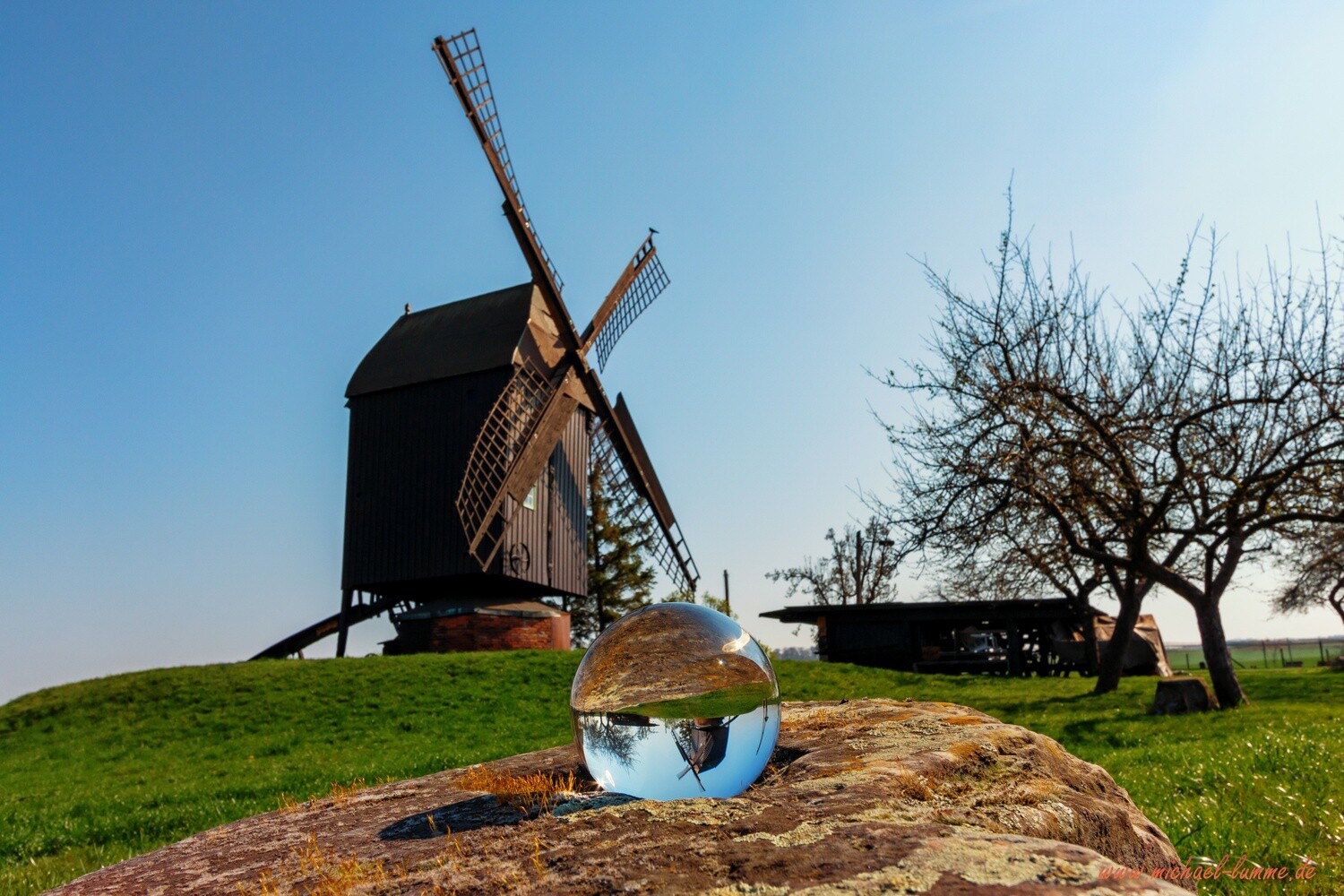 Die Bockwindmühle in Anderbeck