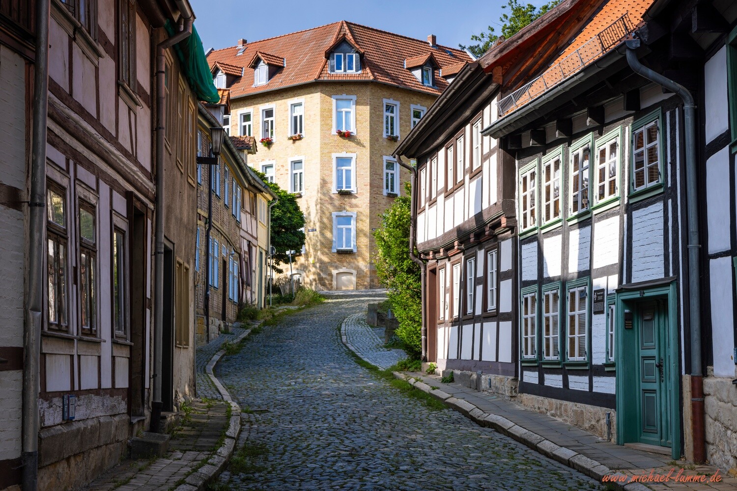 In der Altstadt von Blankenburg