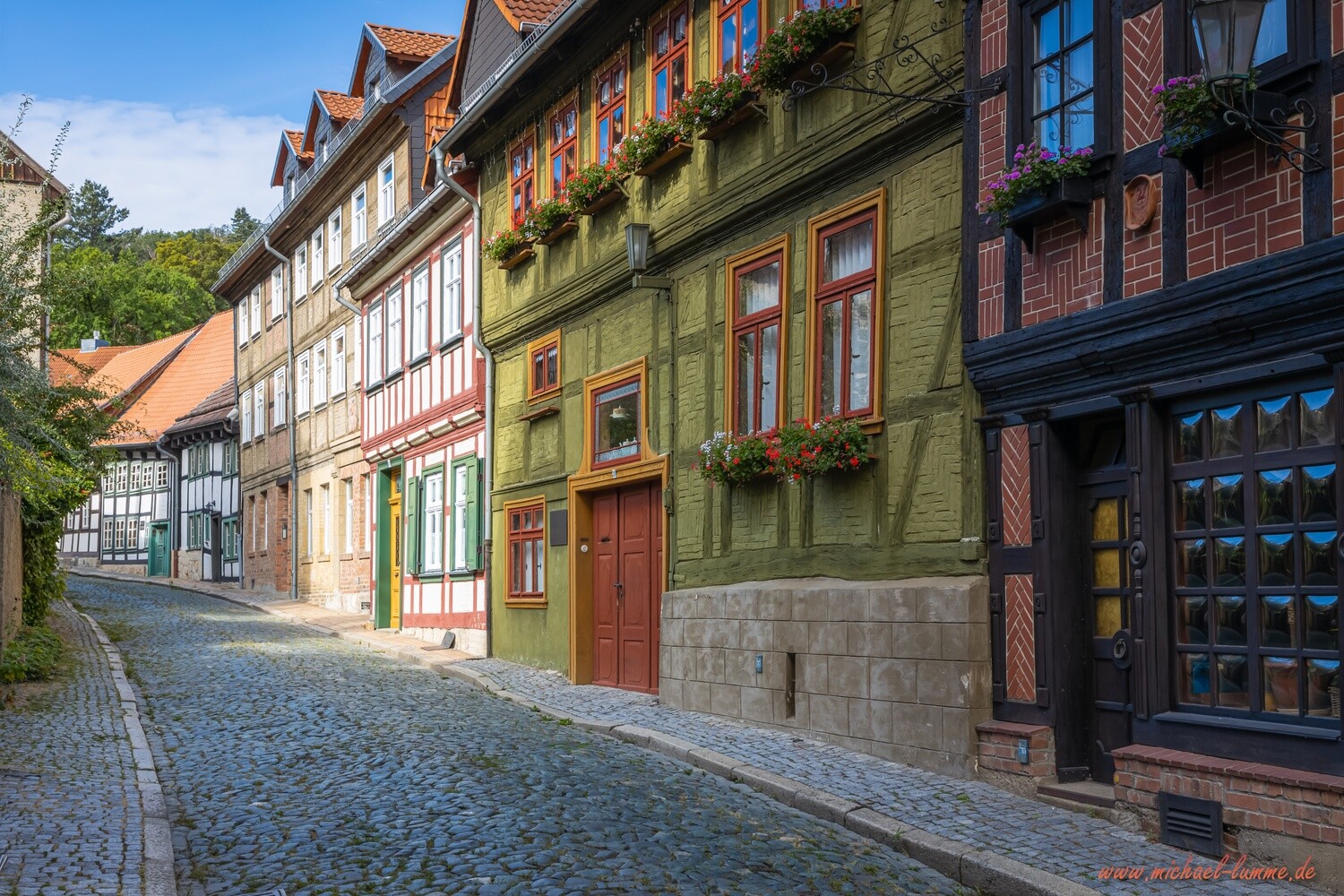 In der Altstadt von Blankenburg