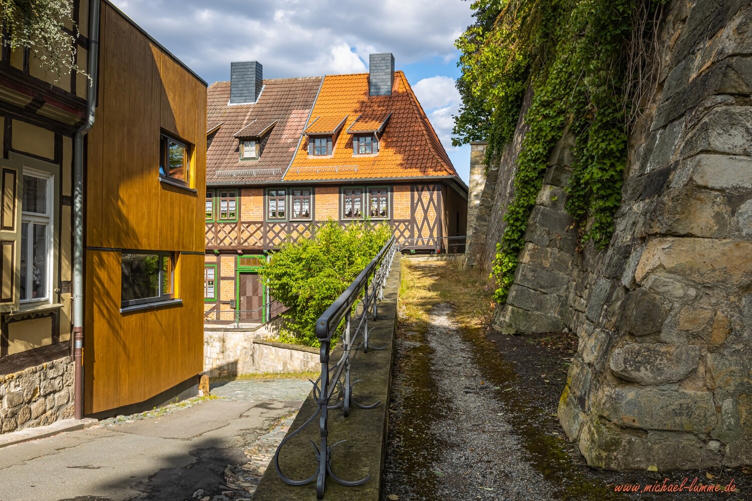 In der Altstadt von Blankenburg