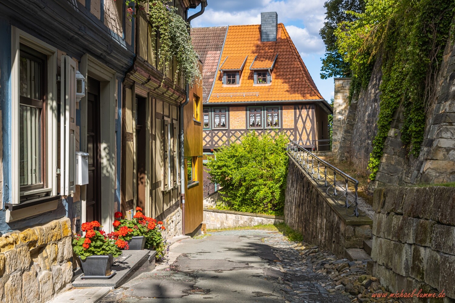 In der Altstadt von Blankenburg