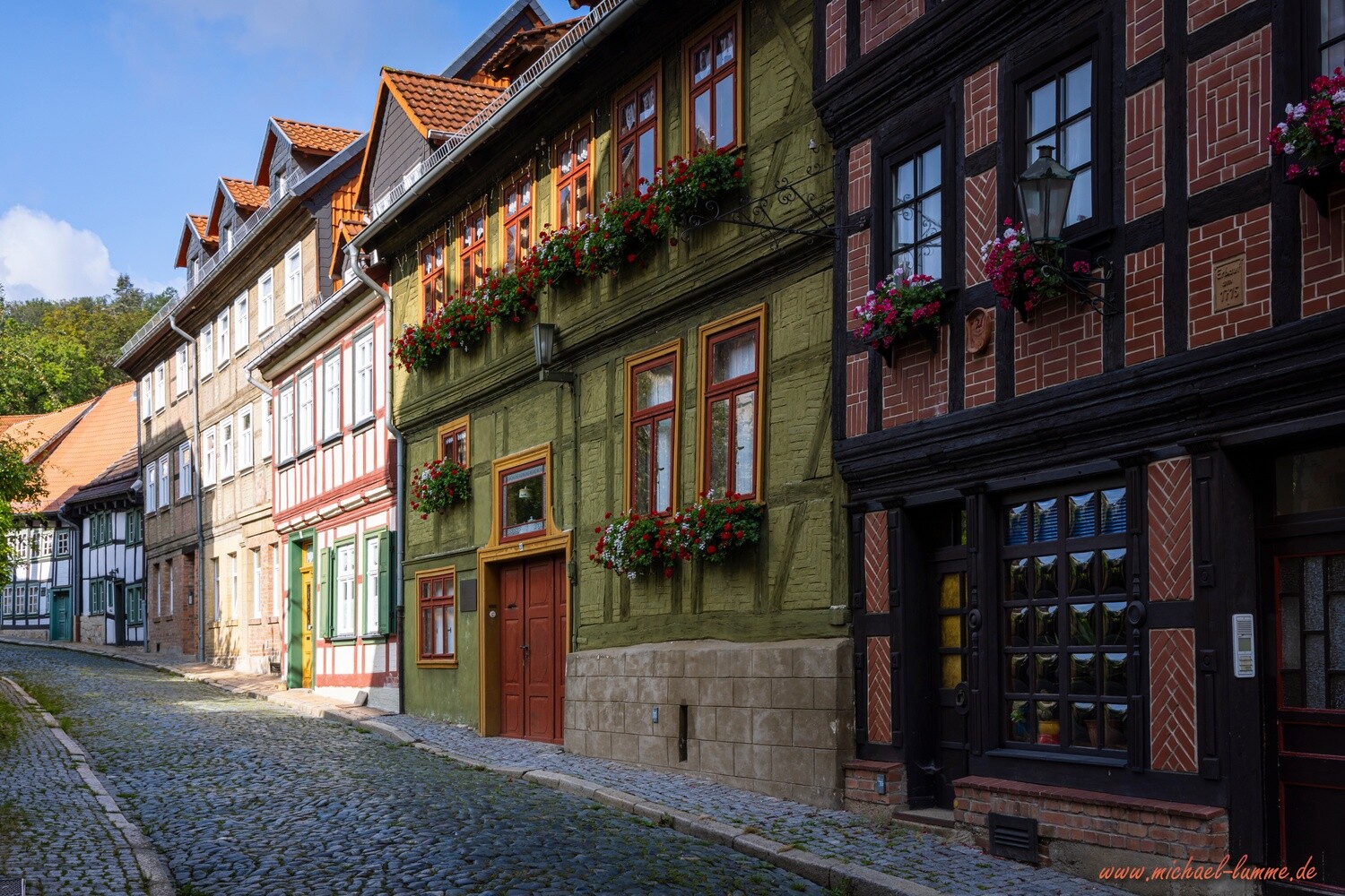 In der Altstadt von Blankenburg