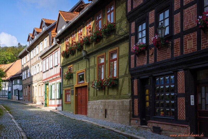 In der Altstadt von Blankenburg