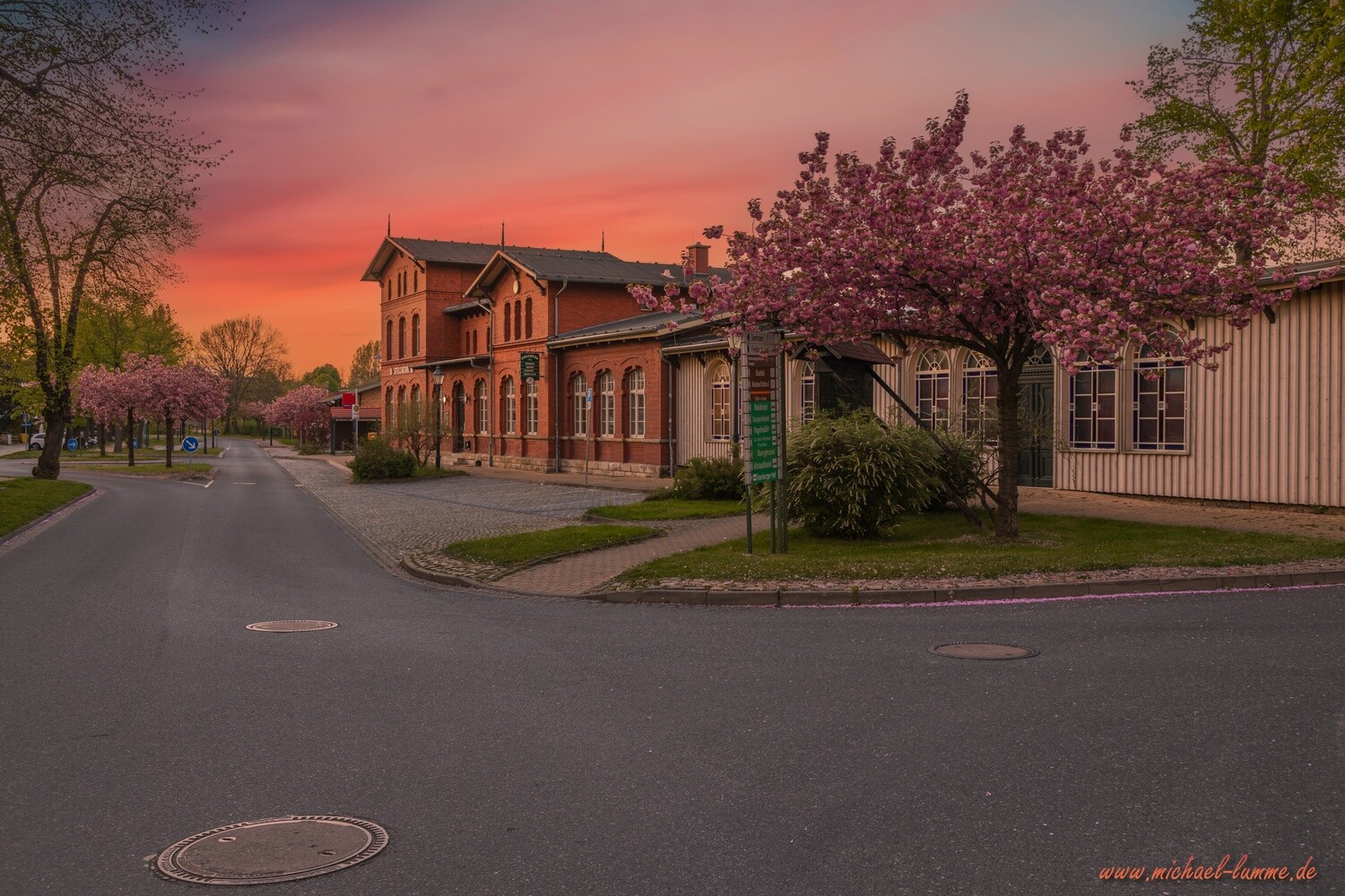 Am Bahnhof in Ilsenburg