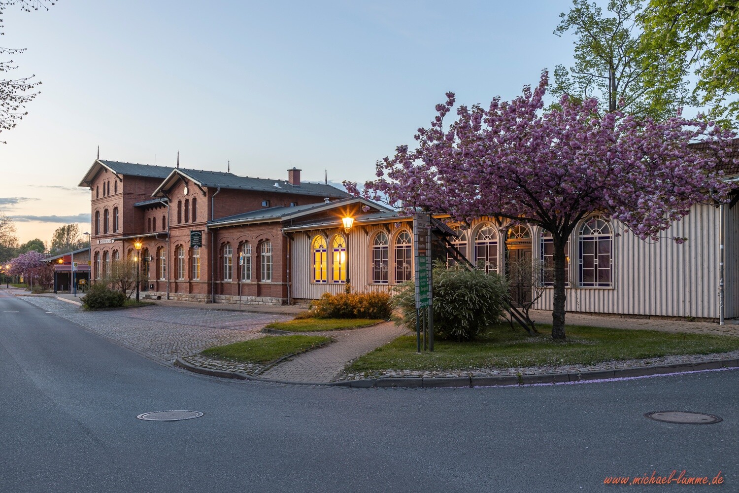 Am Bahnhof in Ilsenburg