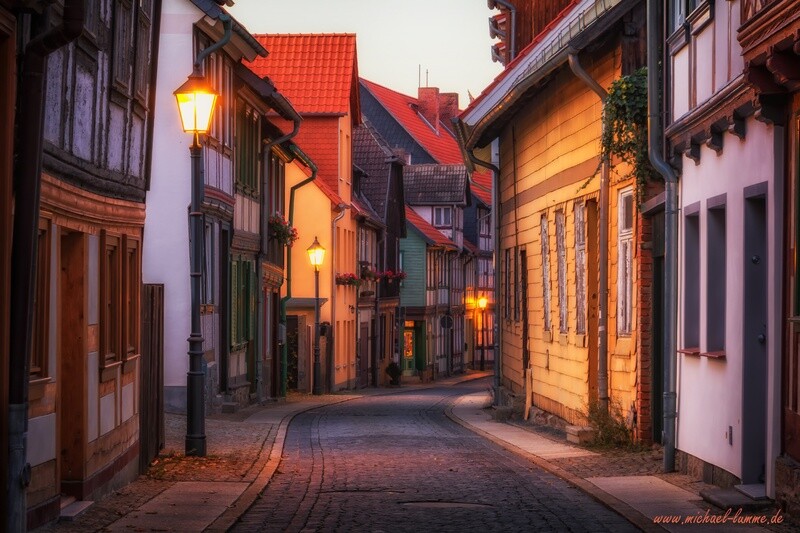 In der Altstadt von Wernigerode