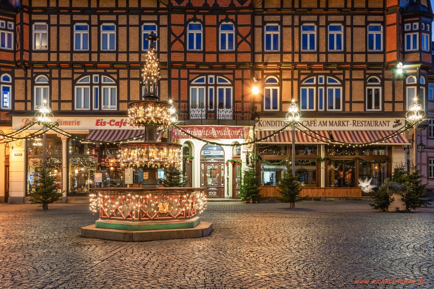 Der Marktplatz und das Rathaus Wernigerode