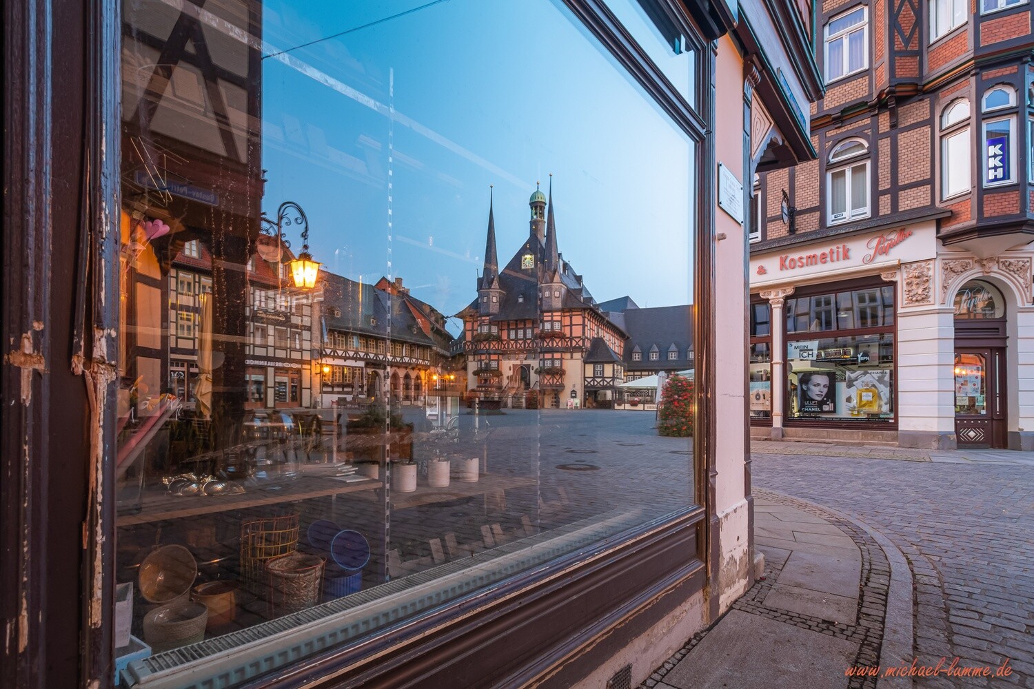 Der Marktplatz und das Rathaus Wernigerode