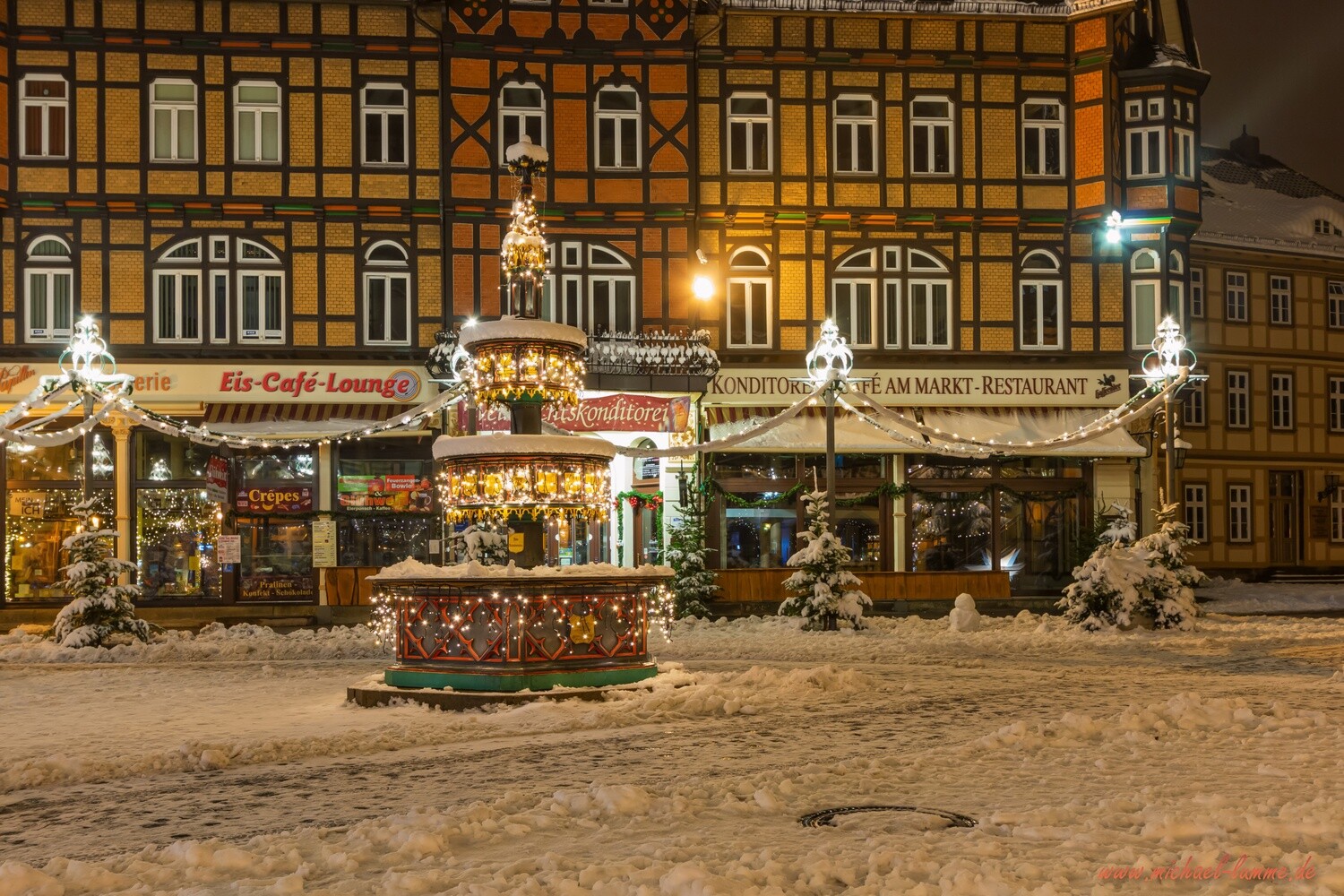 Der Marktplatz und das Rathaus Wernigerode