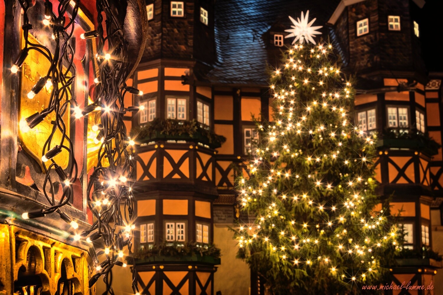 Der Marktplatz und das Rathaus Wernigerode
