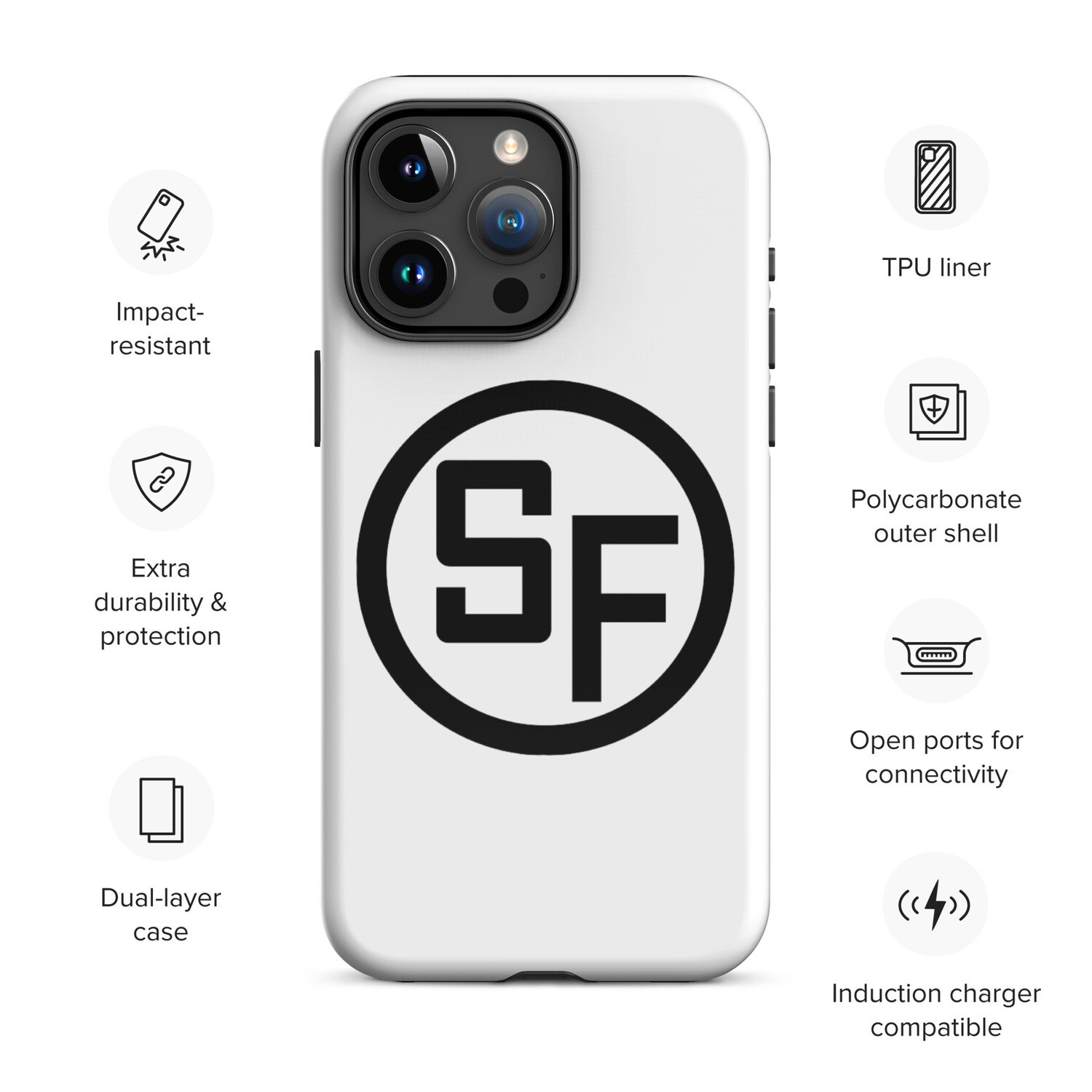 Southfork Ranch Circle Logo Tough Case for iPhone®