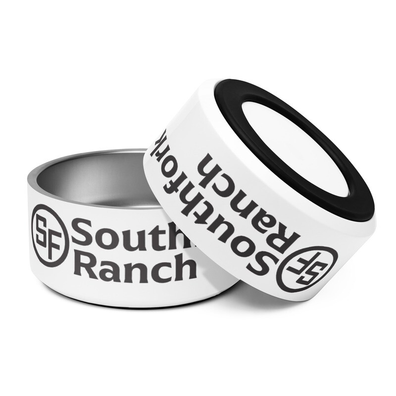 Southfork Ranch Logo Pet bowl