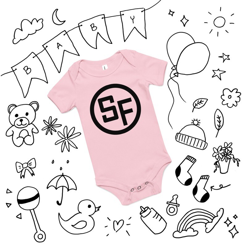 Southfork Circle Logo Baby Short-Sleeved One-Piece