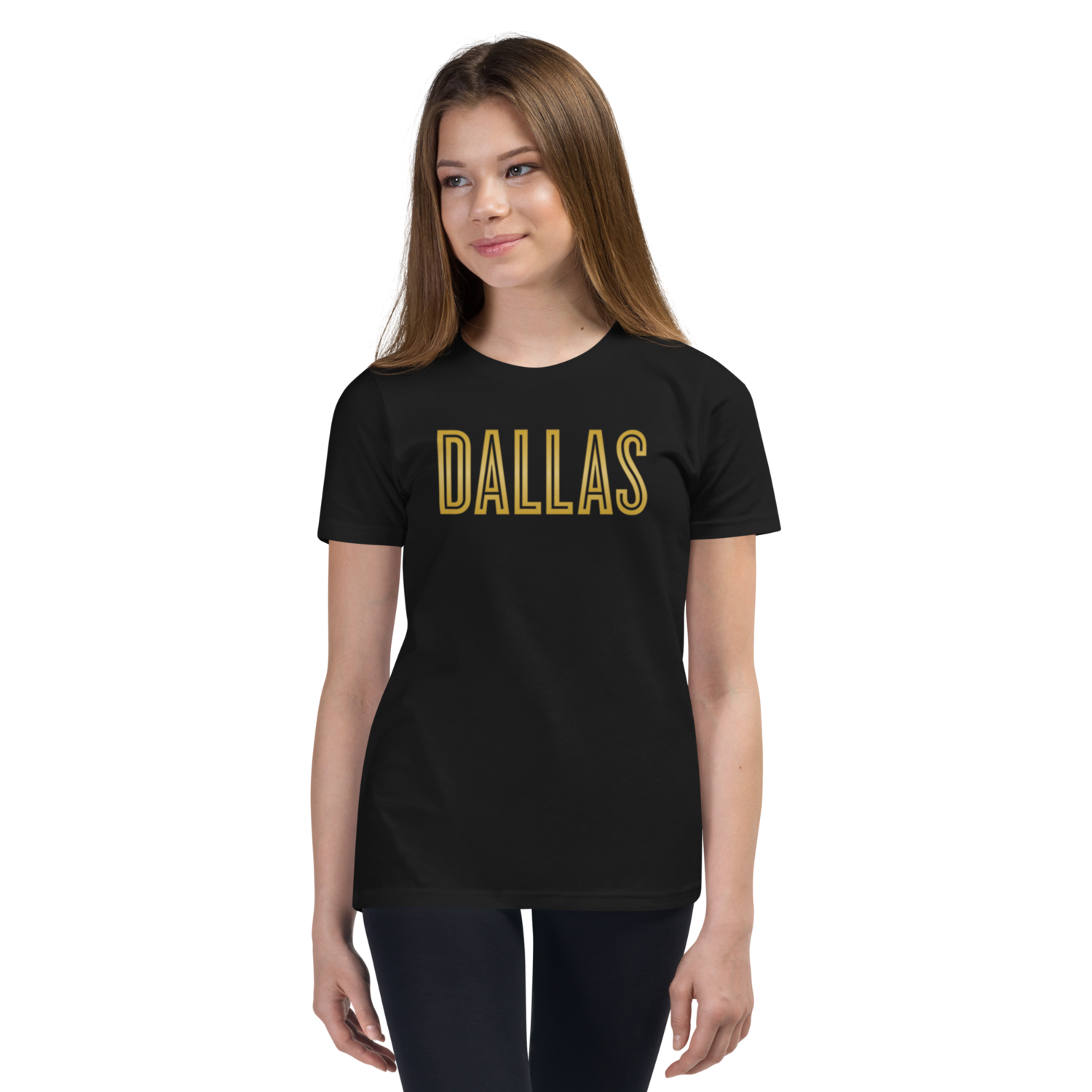 DALLAS Logo Youth Short Sleeve T-Shirt