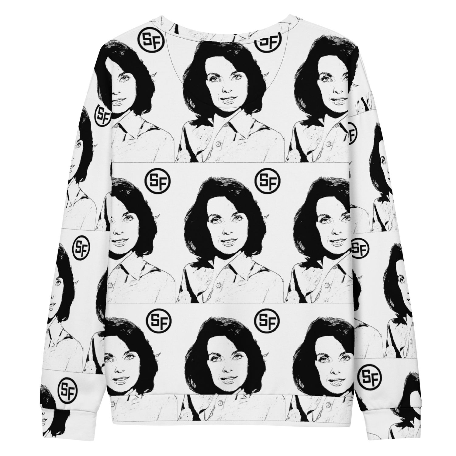 Limited Edition Sue Ellen All-Over Print Sweatshirt