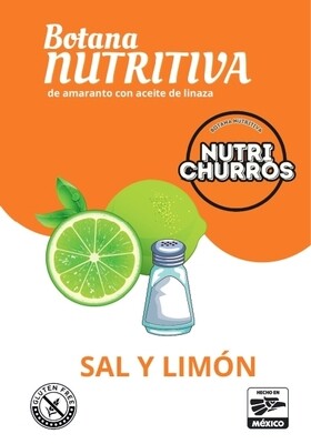 NUTRICHURROS SABOR  SABOR SAL Y LIMÓN