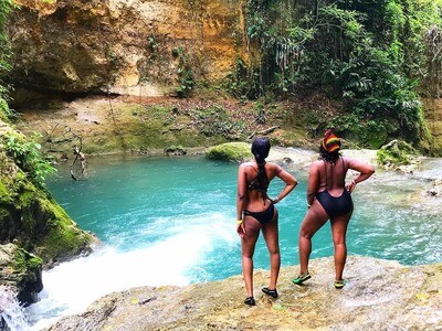 Blue Hole. Ocho Rios Jamaica