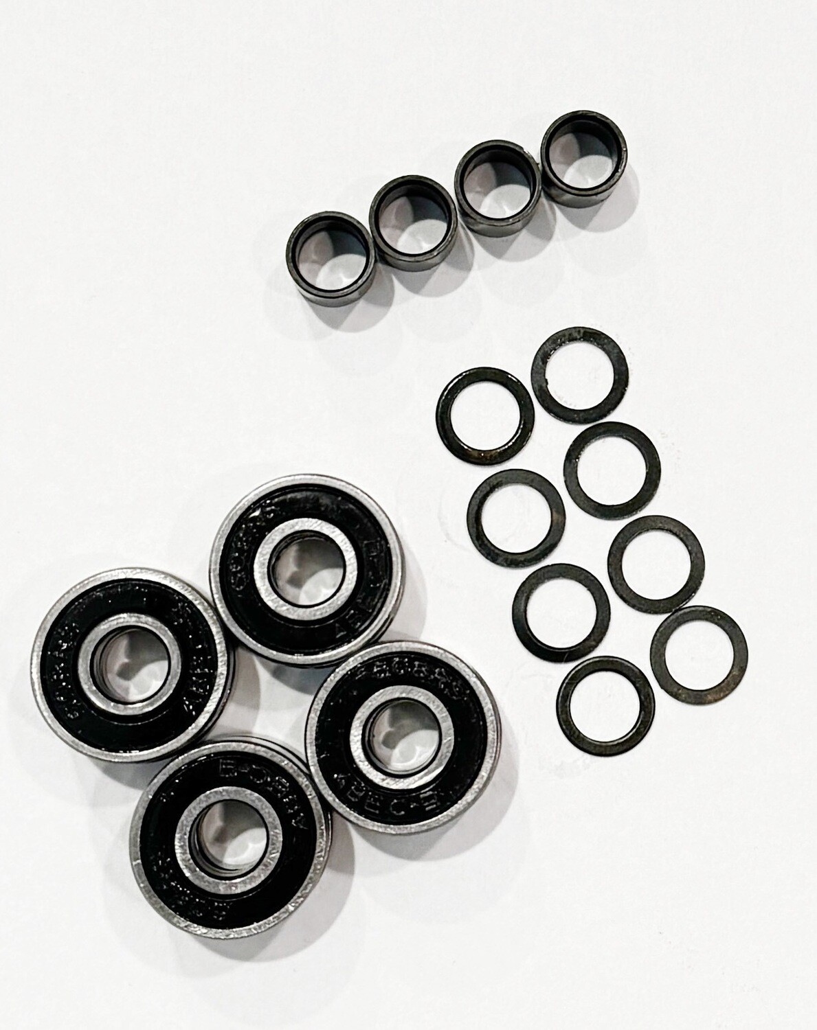 Bearings 8 pk w/ Spacers and Washers Bundle