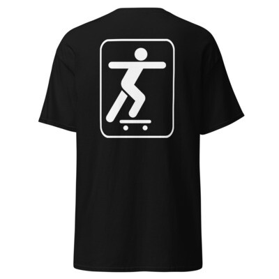 Bad Luck Skate Brand White Skater Icon T-Shirt